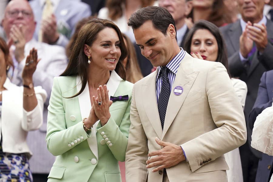 Princezná Kate, Roger Federer