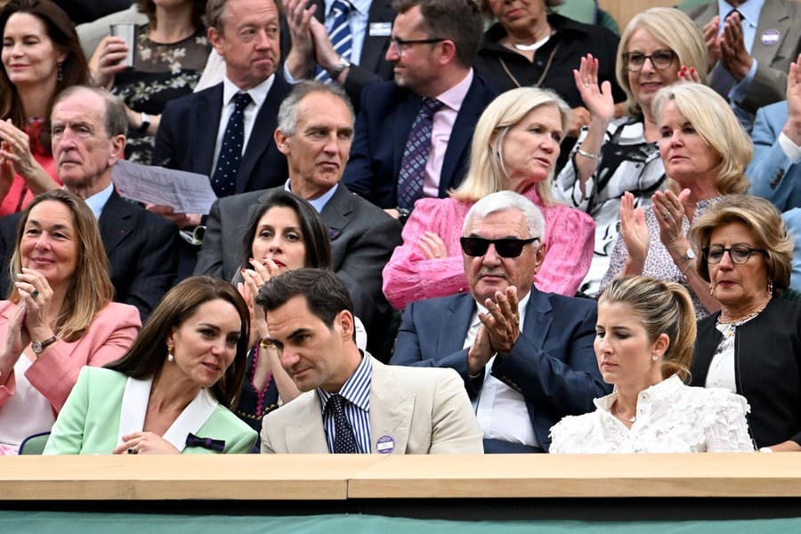 Princezná Kate, Roger Federer, Mirka Federer