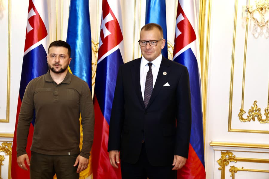 Boris Kollár sa stretol s Volodymyrom Zelenským