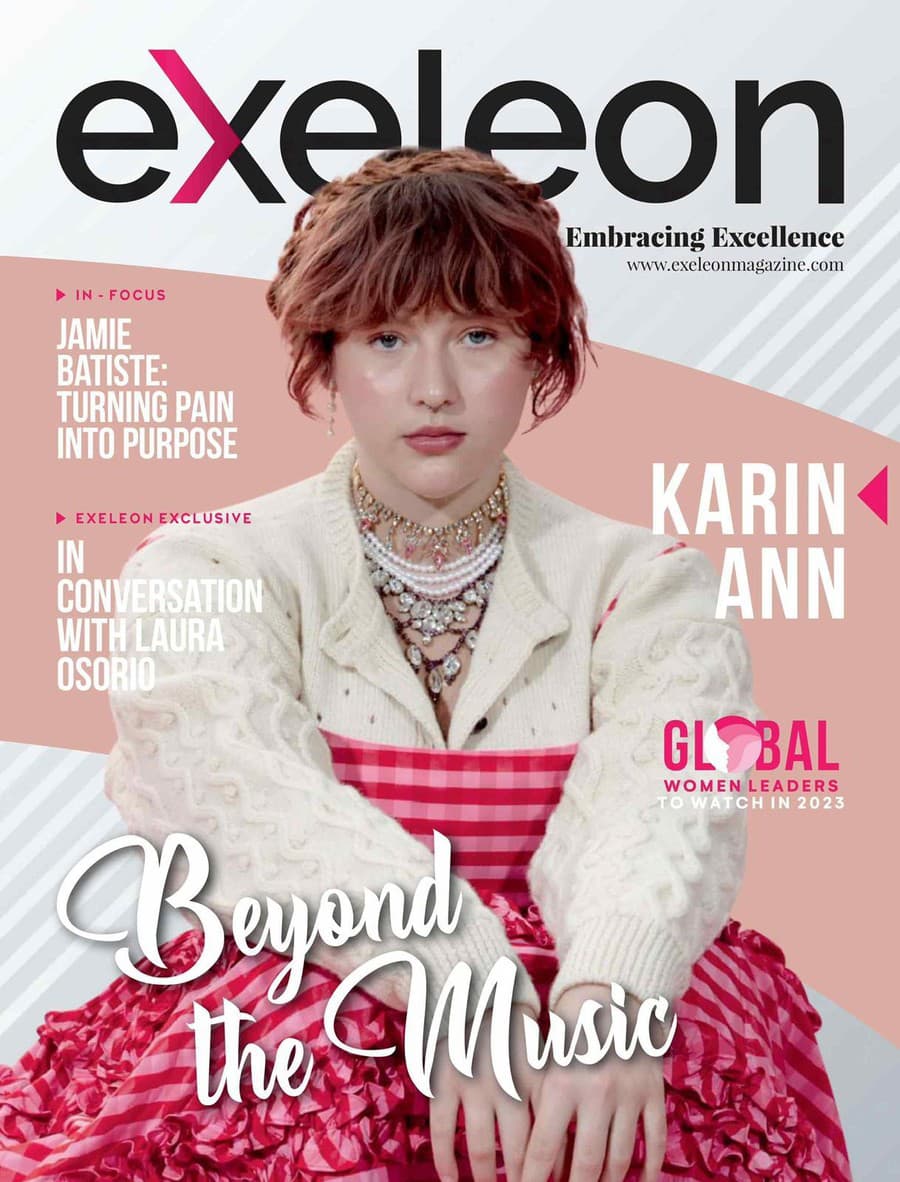 Americky magazín Exeleon vyzdvihuje Karin Ann ako jednu z predstaviteliek globálnych zmien. Foto: Anaïs Gallagher archív KA