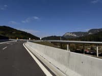 Nový úsek diaľnice D1 Hubová - Ivachnová po slávnostnom otvorení 5. októbra 2026 v Ružomberku.