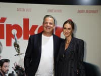 Dano Dangl dorazil na premiéru filmu Šípkári. 