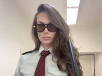 Stanka Lučková ako sexi policajtka