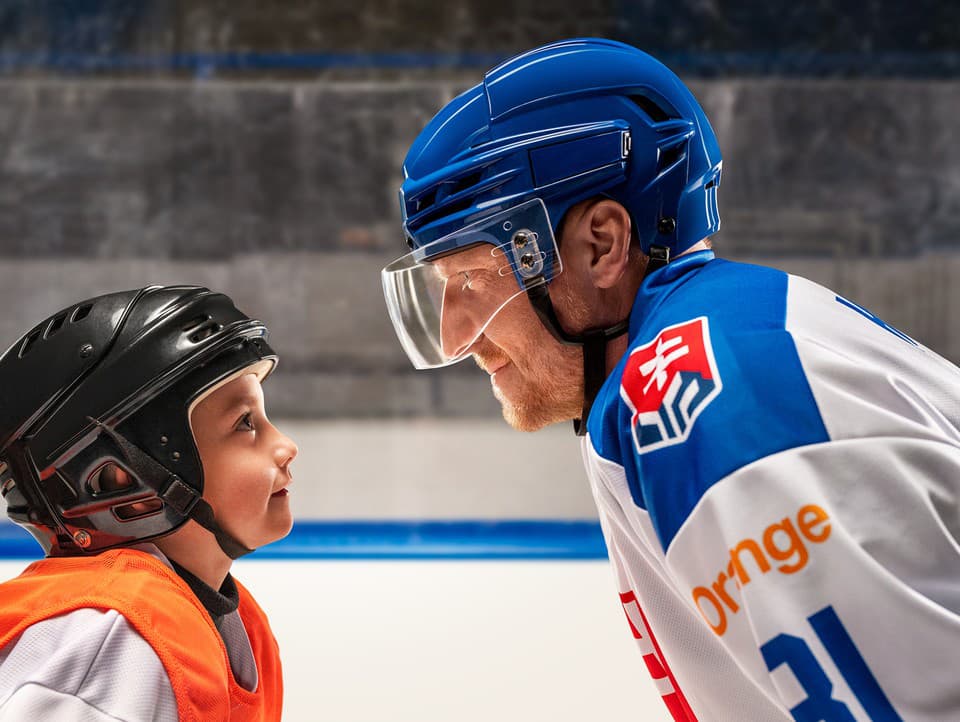 Hokejová legenda a malý