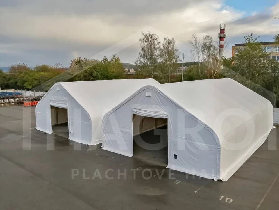 Plachtová hala ako moderné