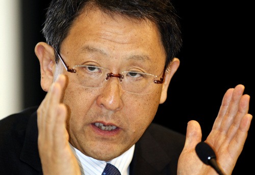 Prezident spoločnosti Akio Toyoda