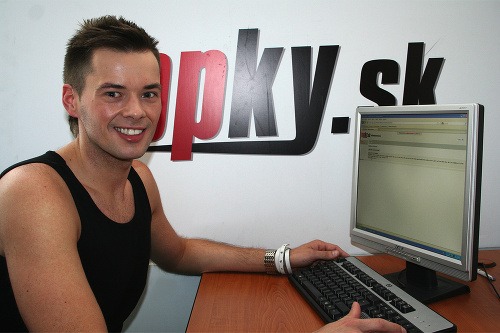 Michal Pilip zo Šéfky počas online rozhovoru na topkách.
