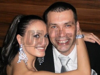 Štefan Maixner so snúbenicou Štefan Maixner so snúbenicou