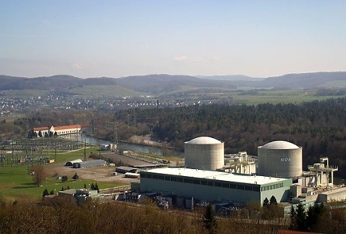 Jedna z švajčiarskych elektrární Beznau