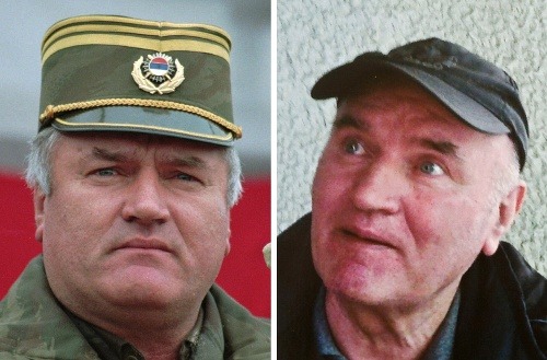 Ratko Mladič pred 15-timi rokmi a teraz