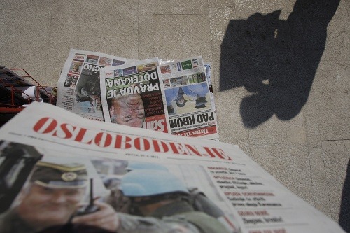 Bosnianske denníky o zatknutí Ratka Mladiča 