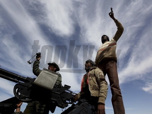 Povstalecké jednotky v Líbyi