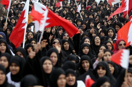 Protivládne protesty v Bahrajne