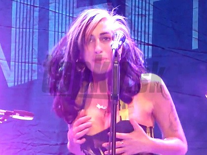 Amy Winehouse na koncerte v Belehrade