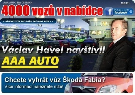 Havel ponúka 4000 ojazdených áut