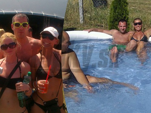 Erika Barkolová si leto naozaj užíva. 