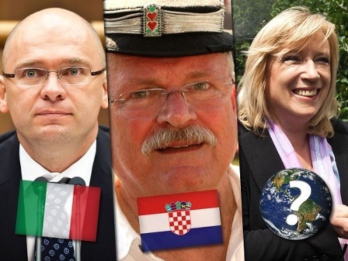 Traja najvyšší ústavní činitelia Traja najvyšší ústavní činitelia