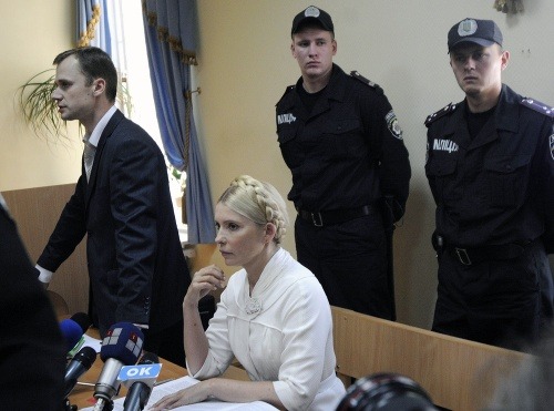 Julija Tymošenková na súde v Kyjeve