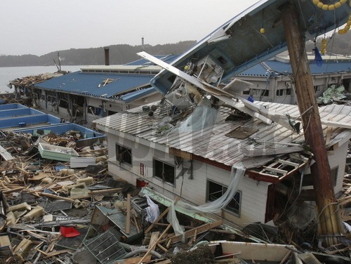 Cunami zničilo aj japonské mesto Ofunato