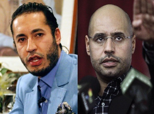 Kaddáfiho synovia Saad a Sajf Islam