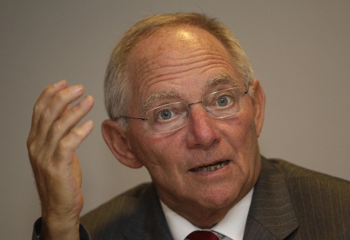 Nemecký minister financií Wolfgang Schäuble