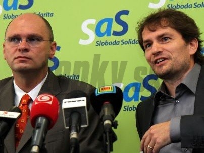 Richard Sulík a Igor Matovič