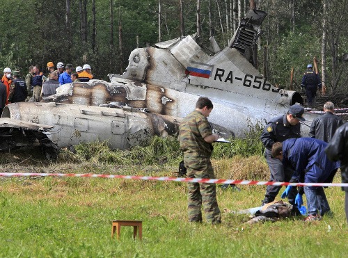Havária lietadla Tu-134