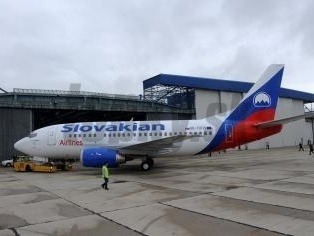 Nové lietadlo Slovakian Airlines