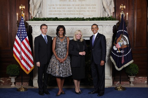 Iveta Radičová stretla s prezidentom USA Barackom Obamom a manželkou Michelle
