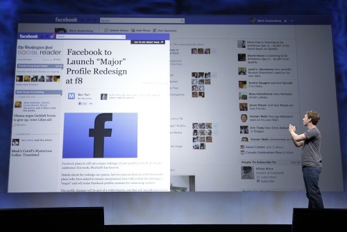Mark Zuckerberg iba nedávno predstavil nový Facebook