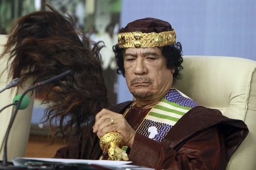 Muammar Kaddáfí si potrpel na vizáž aj potešenie v posteli