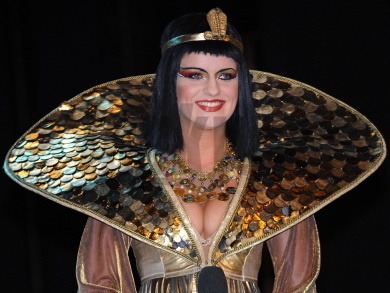 Gabriela Gunčíková ako Kleopatra. 