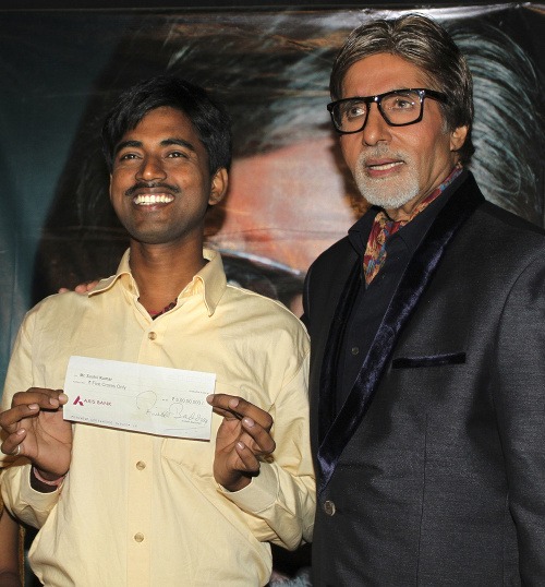 Sushil Kumar s bollywoodskou legendou Amitabhom Bachchanom