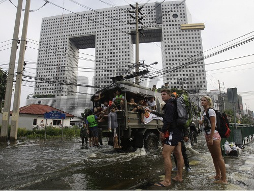 Záplavy v Thajsku