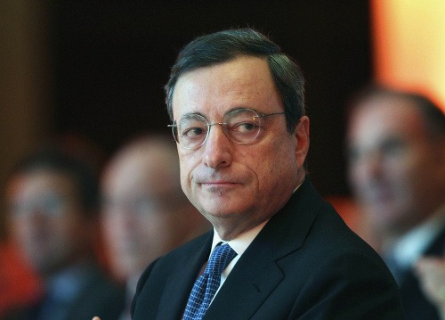 Šéf ECB Mario Draghi