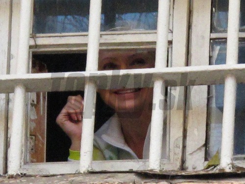 Julia Tymošenková vo väzení.