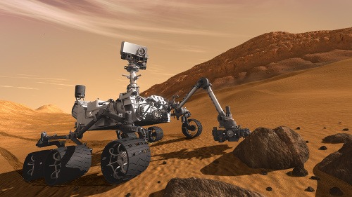 Vesmírna sonda Curiosity pátra po známkach života na Marse