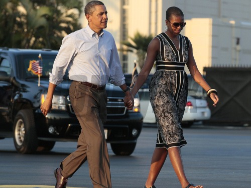 Barack Obama a Michelle Obama 