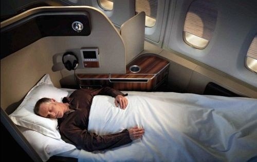 Luxus v Airbuse: Kabíny