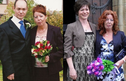 Manželské foto pred a po zmene pohlavia