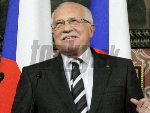 Český prezident Václav Klaus