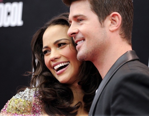 Paula Patton a Robin Thicke
