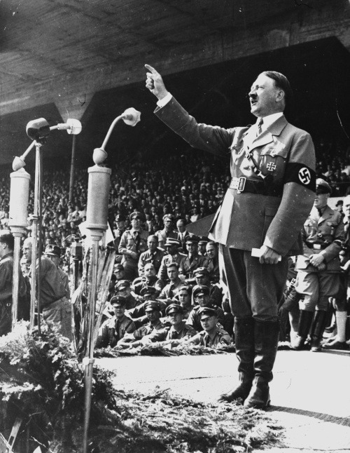 Nacistický vodcu Adolf Hitler