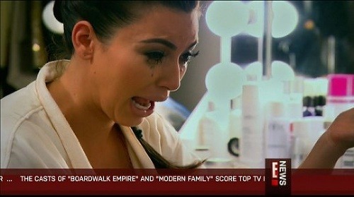 Kim Kardashian si pre skrachované manželstvo išla vyplakať oči.