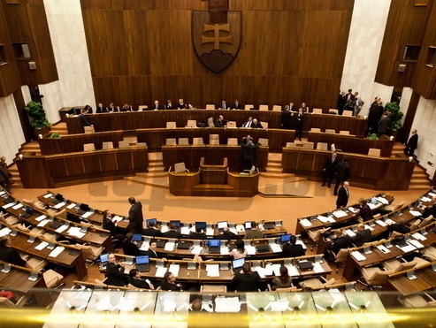 Rokovacia sála parlamentu