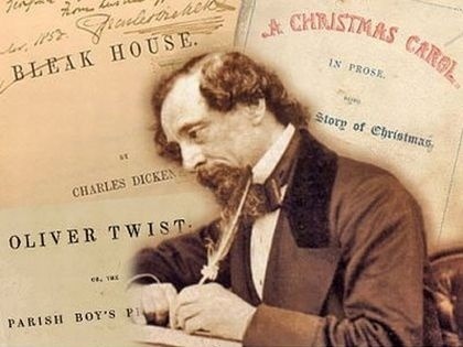 Charles Dickens je autorom mnohých románov