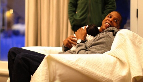 Príkladný otecko Jay Z s dcérkou Blue Ivy