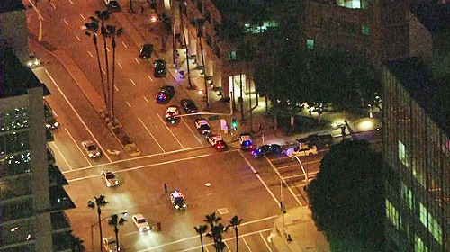 K incidentu došlo v centre Los Angeles