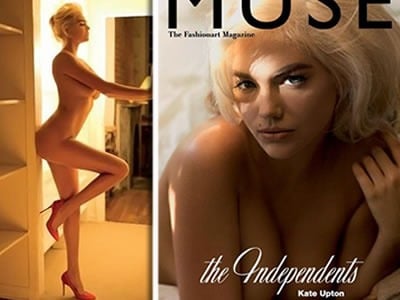 Mladučká Kate Upton si na obálke ďalšieho magazínu zapózovala nahá.