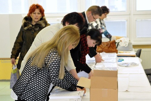 Priebeh volieb v Šoporni